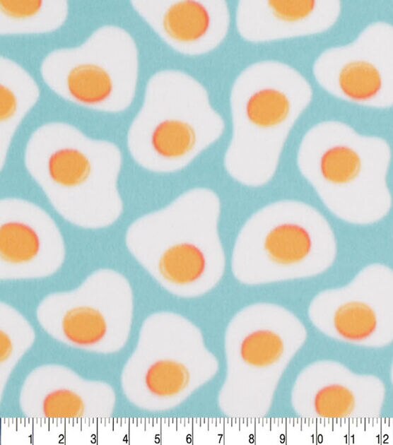Eggs Blizzard Fleece Fabric, , hi-res, image 3