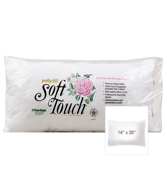 Soft Touch Pillow 14" x 28"
