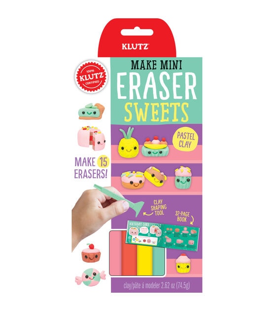 Klutz 2.5oz Make Mini Sweets Eraser Kit