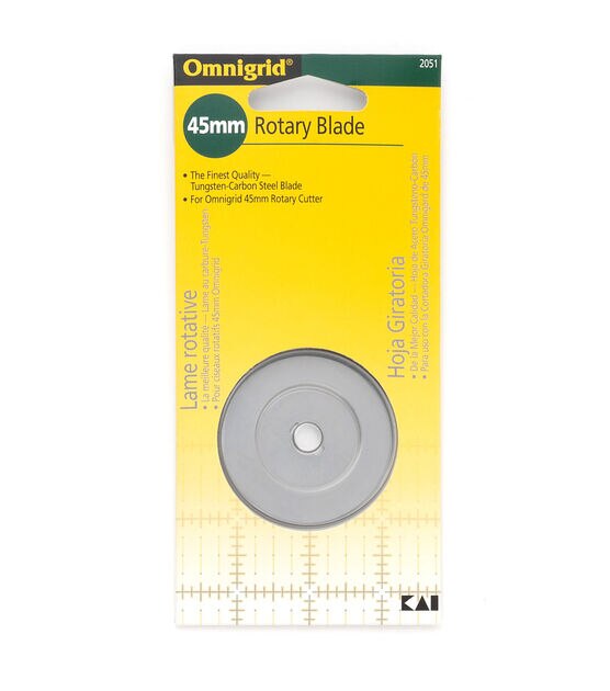 Omnigrid Rotary Replacement Blades, 45 mm