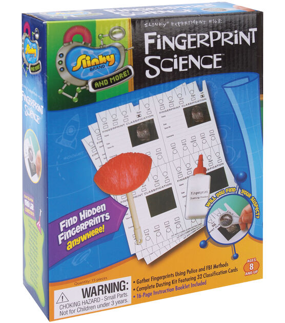 Slinky Fingerprint Science Kit