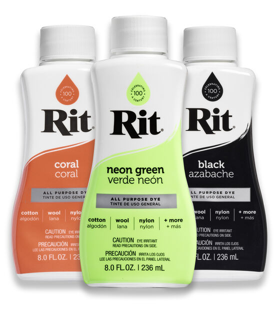Rit Dyes Liquid Black 236mL