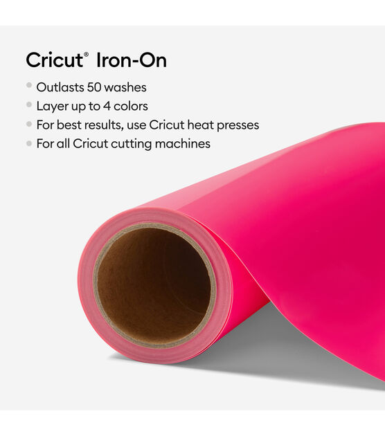 Cricut 12" x 12' Iron On Heat Transfer Vinyl Roll, , hi-res, image 7