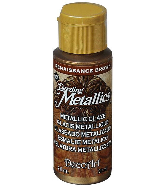 DecoArt Dazzling Metallics 2 fl. oz Glaze Paint