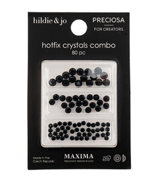HOTEE Hot Fix Rhinestones Glass Crystals Quilting Sewing Scrapbooking Craft  doll