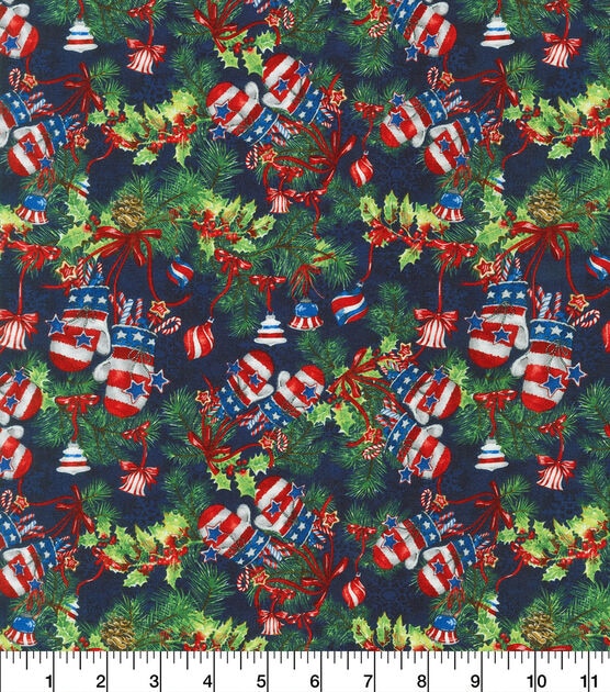 Robert Kaufman All American Christmas Cotton Fabric, , hi-res, image 2
