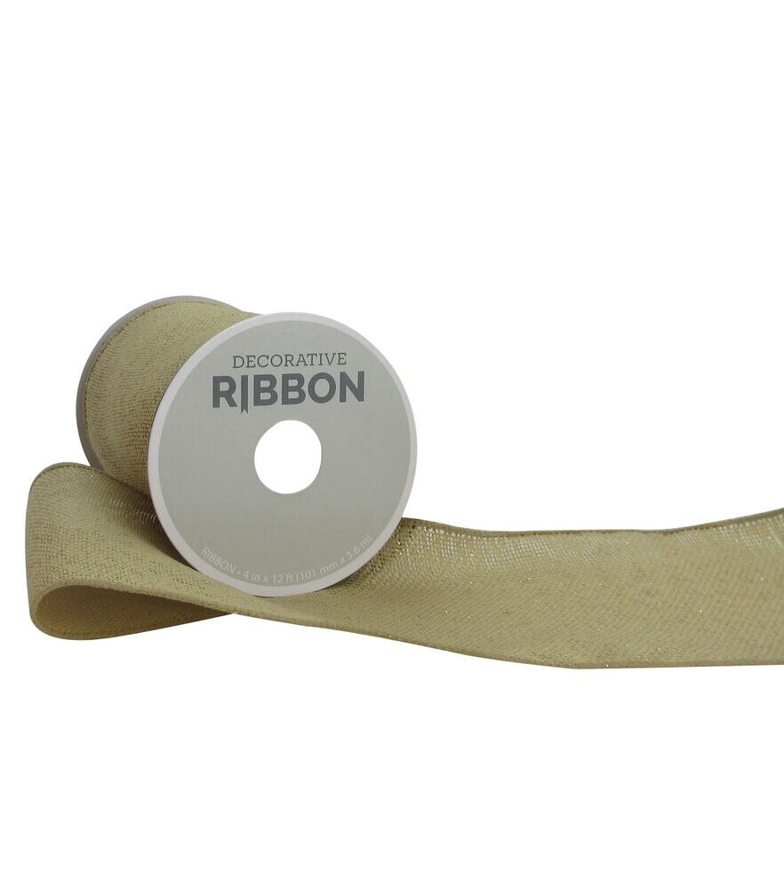 Offray Burlap Ribbon, 5/8 Wide, 25 Yards, Natural