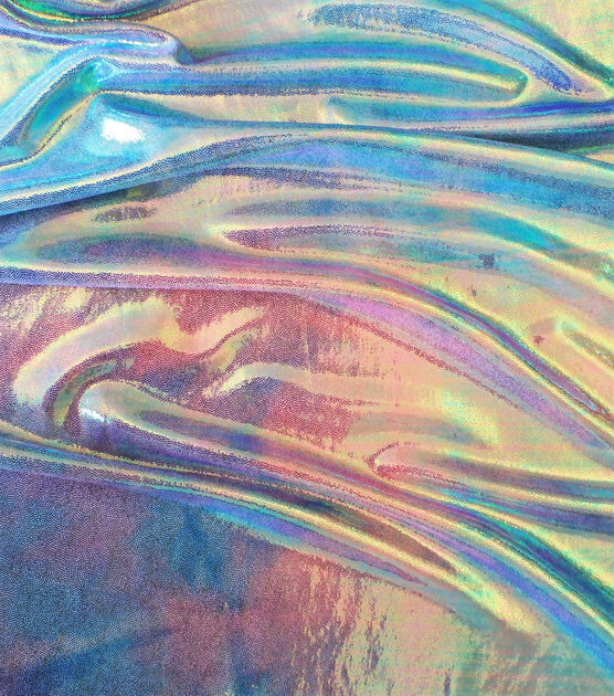Performance Mystique Polyester Spandex Fabric Cotton Candy Tie Dye