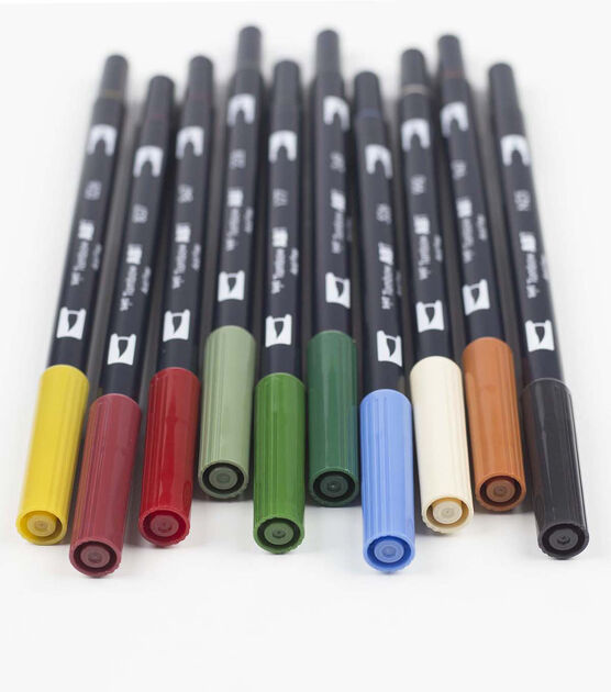 Tombow Dual Brush Pen Holdiay Set 10pc, , hi-res, image 5