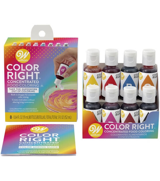 Wilton Color Right Performance Food Coloring Set, , hi-res, image 2
