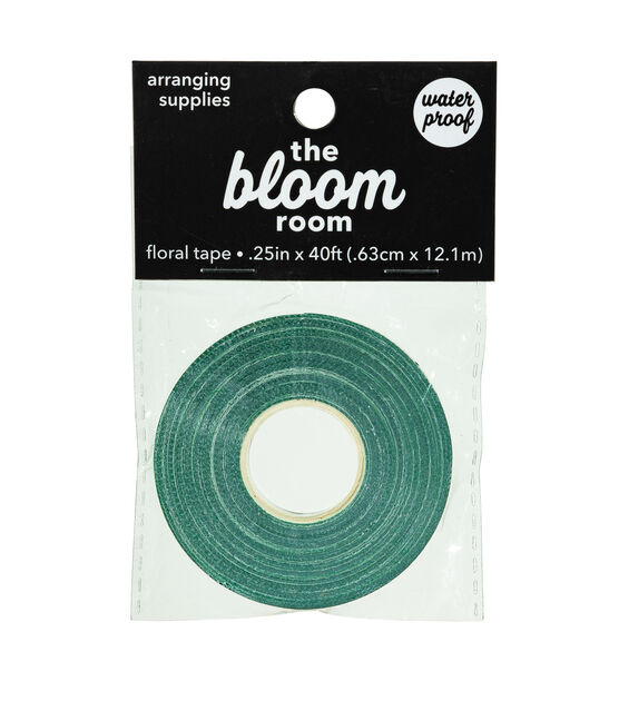 1.4 x 40' Green Waterproof Floral Tape by Bloom Room