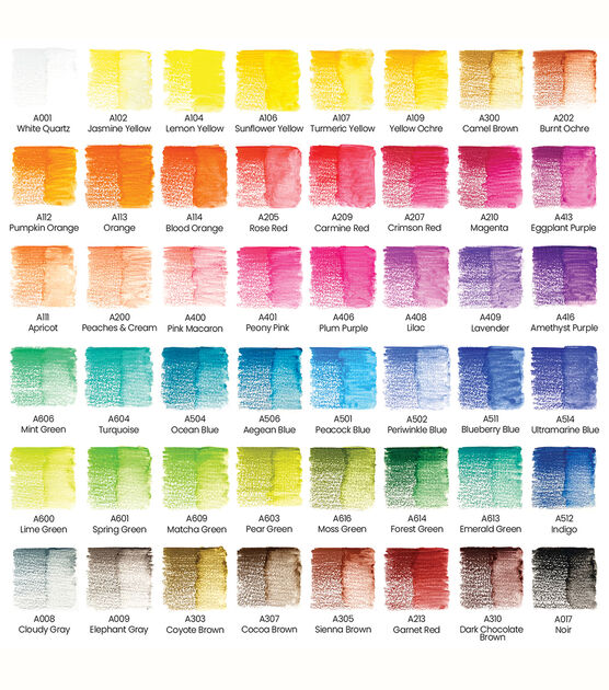 Arteza Watercolor Pencils Assorted Colors 48pk, , hi-res, image 2