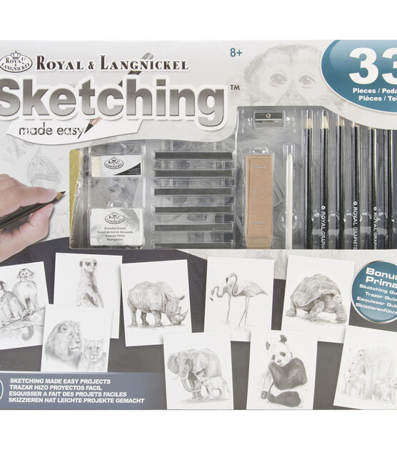 Royal & Langnickel Sketching Made Easy Activity Set