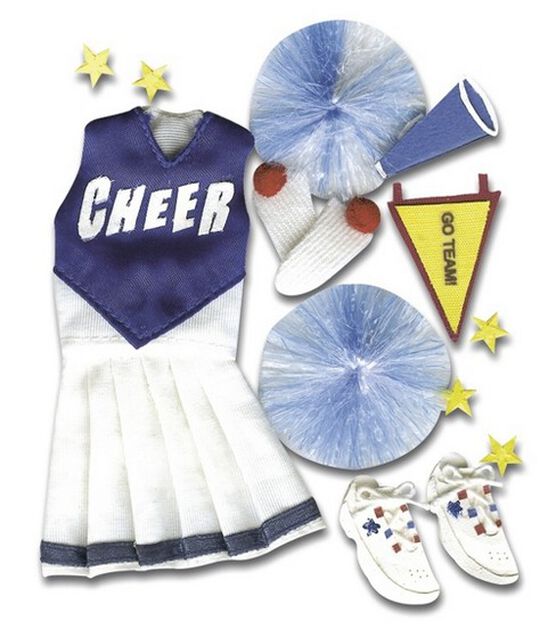 Jolee's Boutique Themed Ornate Stickers Cheerleading
