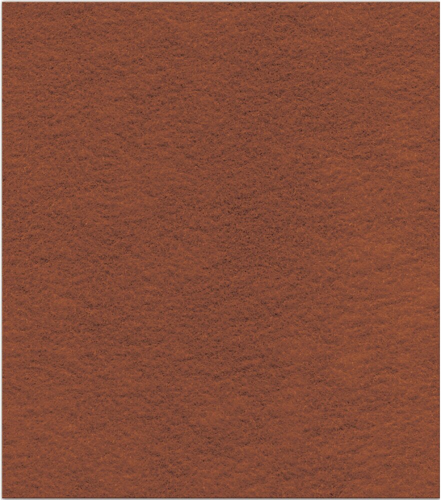 Presto Sticky Back Felt Single Sheet 9'' x 12'', Copper Canyon, swatch