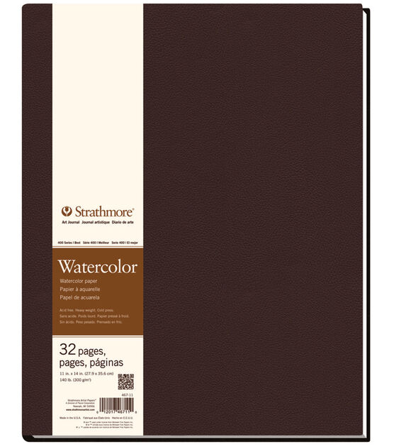 Strathmore : 400 Series : Watercolor : Hardbound Art Journal : 8.5x11in