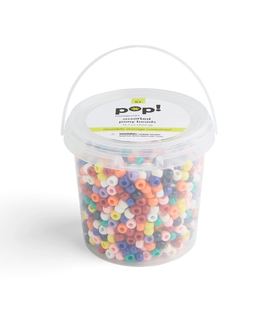 POP! Possibilities 9mm Pony Beads - Multi by POP!