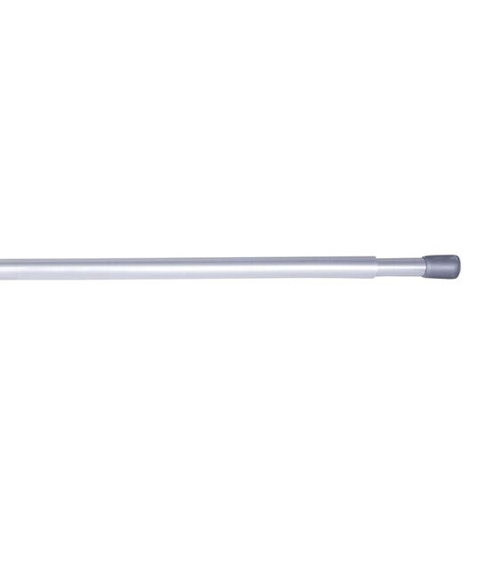 Kenney Carlisle Spring Tension Curtain Rod Chrome, , hi-res, image 4