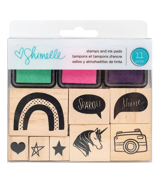 Designer Stamp Shimelle Rainbow