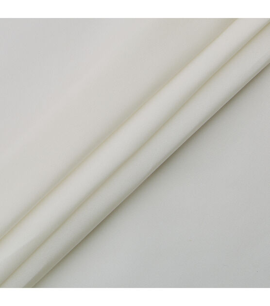 Badgley Mischka White Organza Silk Fabric, , hi-res, image 4