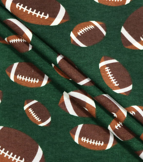 Football Super Snuggle Flannel Fabric, , hi-res, image 2