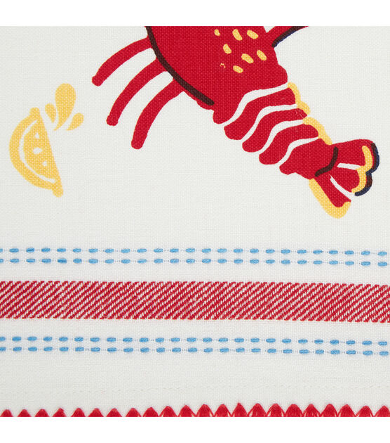 Design Imports  Set of 2 Lobster Kitchen Towels, , hi-res, image 4