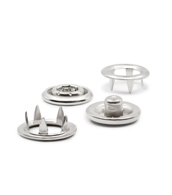 Metal snap fasteners - functional fasteners for many products
