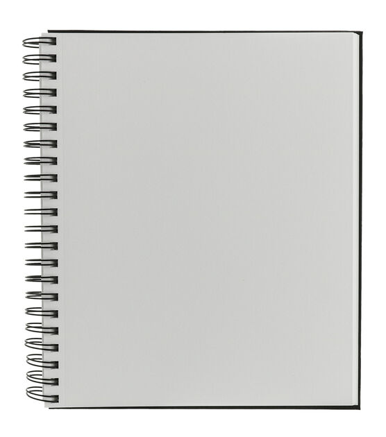Hardbound 8.5 X 11 Sketchbook, Black - UBC Bookstore