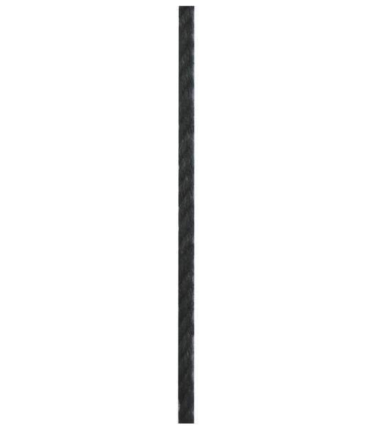 Decorative Ribbon 6mmx12' Narrow Cord Black, , hi-res, image 2
