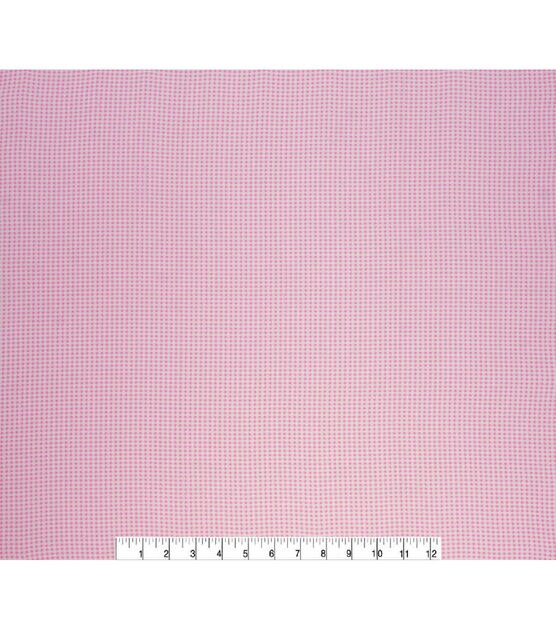 Pink & Purple Tartan Plaid Super Snuggle Flannel Fabric by Joann