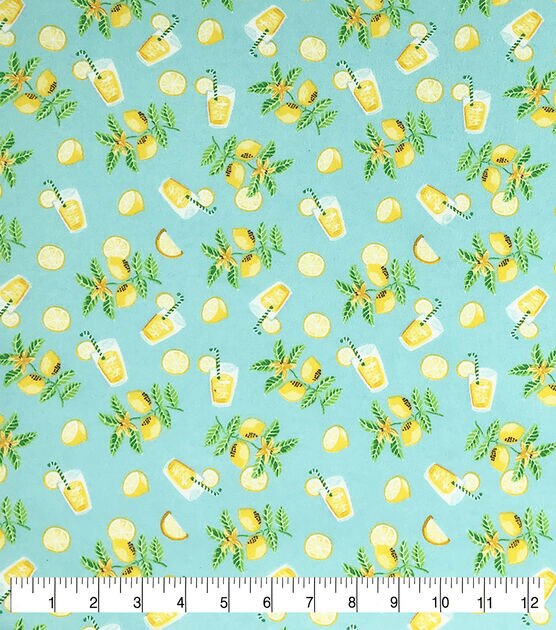 Super Snuggle Flannel Fabric Lemonade