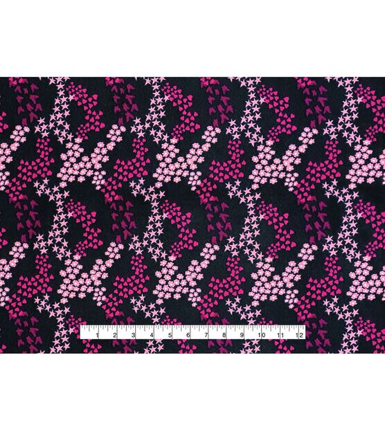 Tiny Pink Icons Super Snuggle Flannel Fabric, , hi-res, image 4