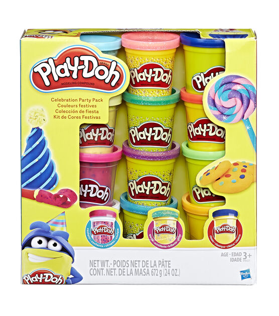 Play-Doh 17pc Modeling Compound Celebration Party Pack
