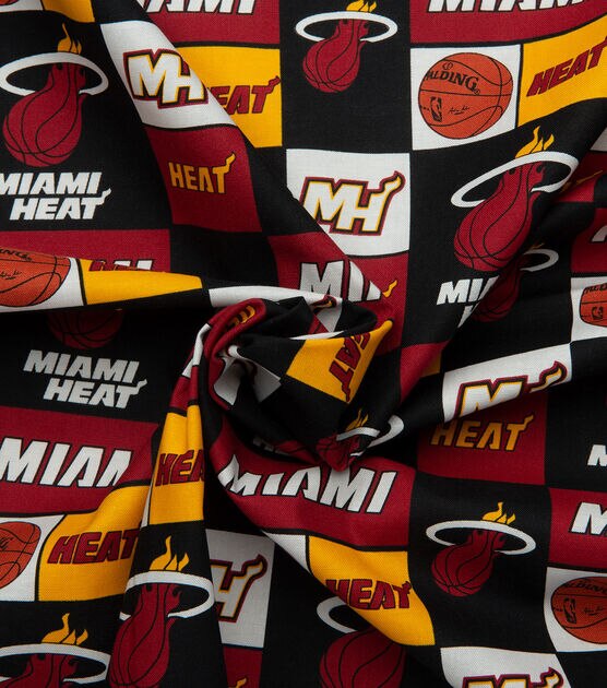 Miami Heat Cotton Fabric Patch, , hi-res, image 5