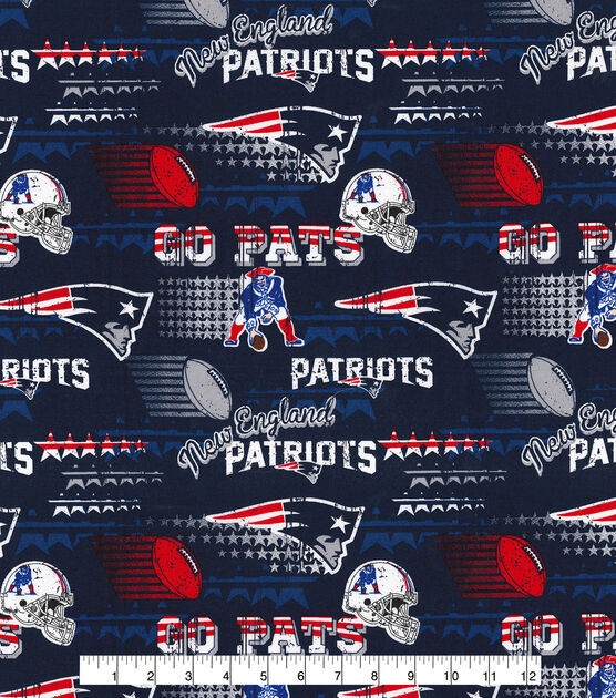 Fabric Traditions NFL New England Patriots Retro Cotton, , hi-res, image 2