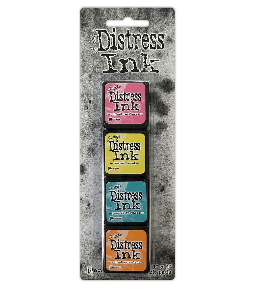 Tim Holtz 4ct Mini Distress Ink Kit, 1, swatch