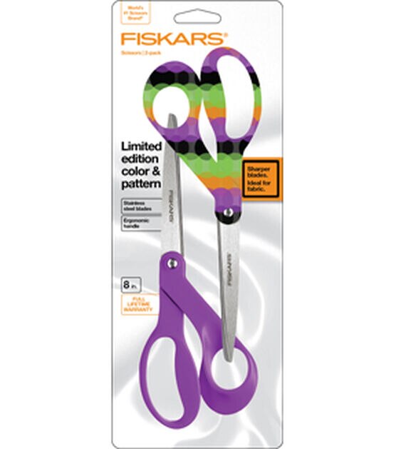 Fiskars Ultra Lilac 8 Designer Scissors, Fiskars #1066442