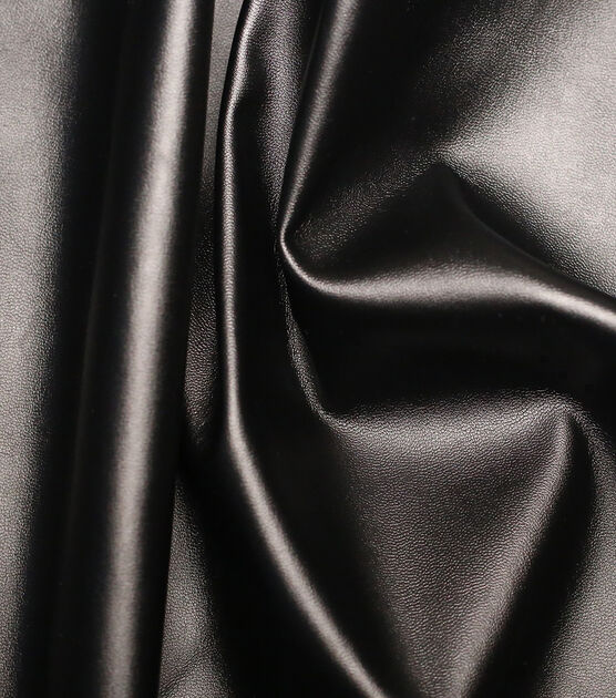 Black Textured Suede Fabric, , hi-res, image 3