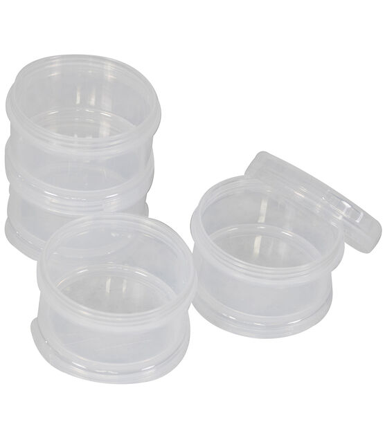 Everything Mary 2.5" Plastic Stack & Twist Off Containers 4pk, , hi-res, image 2
