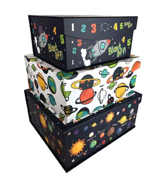 16" Outer Space Fliptop Box, , hi-res, image 3