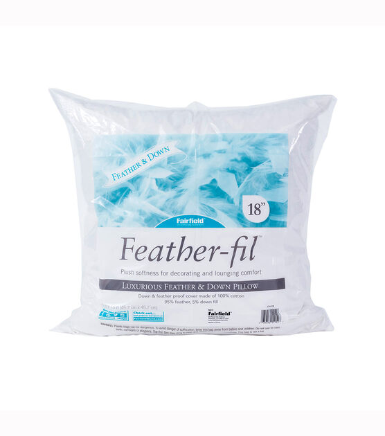 Fairfield Feather Fil 18''x18'' Pillow - Case of 6, , hi-res, image 2
