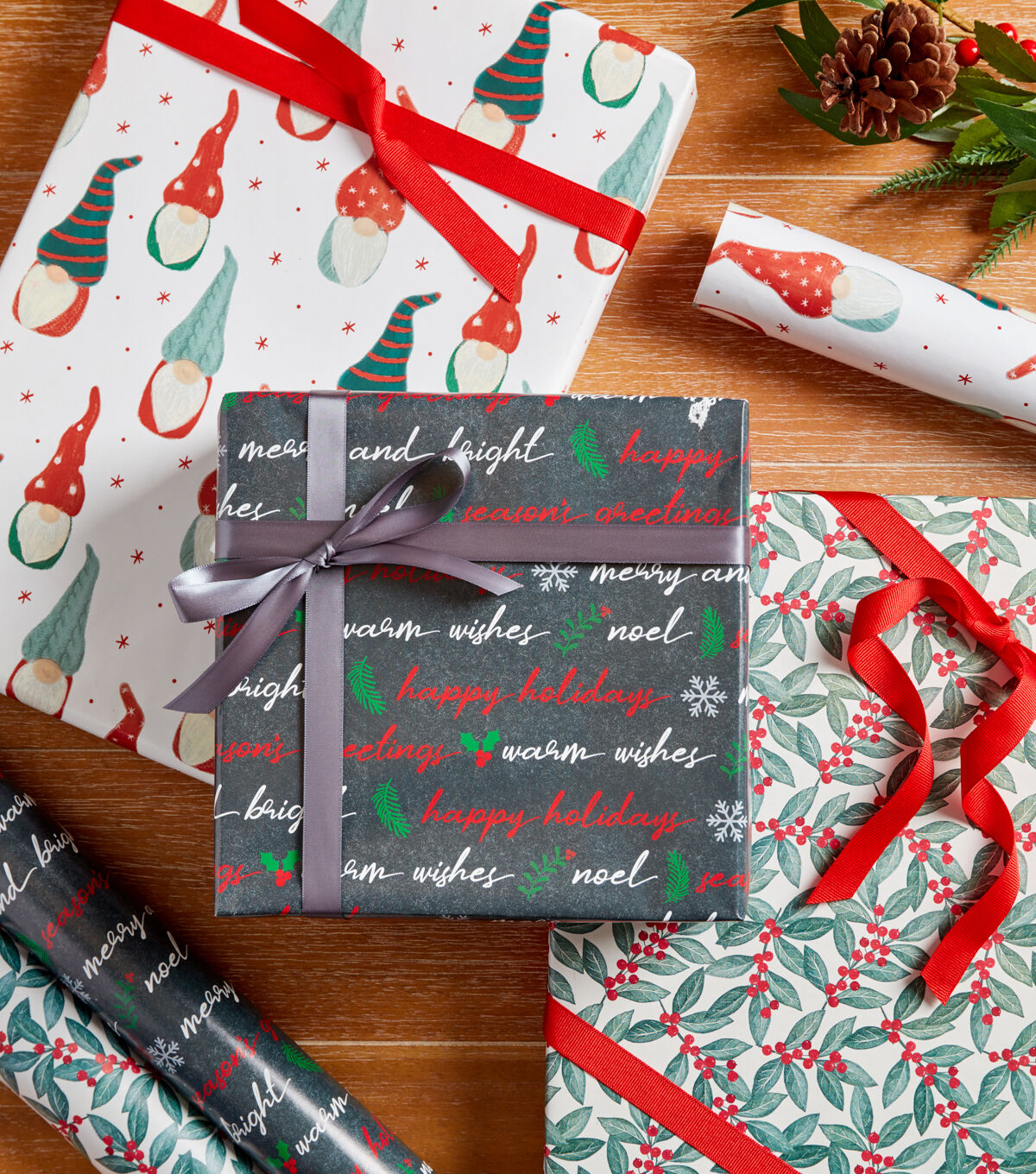 30 x 16' Christmas Wrapping Paper by Place & Time