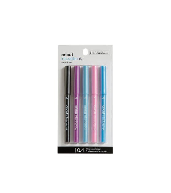 Cricut 0.4mm Watercolor Splash Infusible Ink Pens 5ct