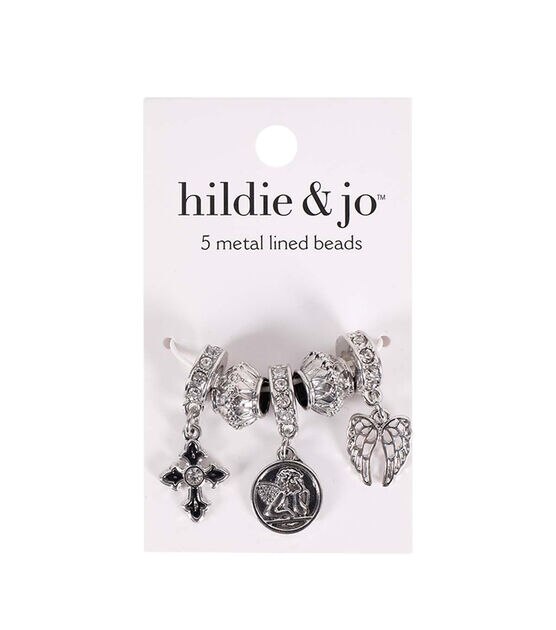 5ct Metal Lined Angel Beads by hildie & jo