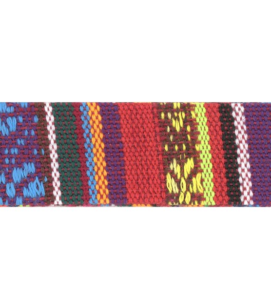 Simplicity Diamond Weave Trim 0.88'' Multi