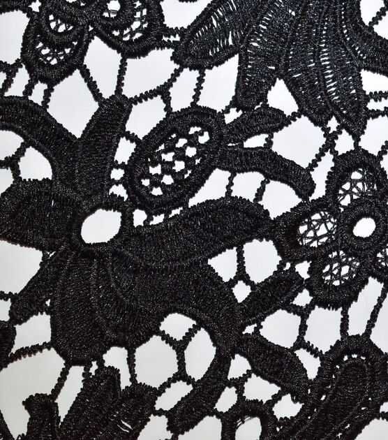 Heavy Embroidered Lace Fabric