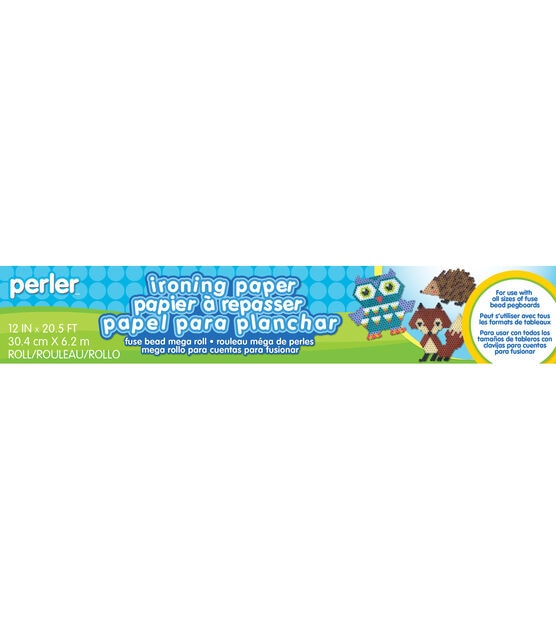 Perler Ironing Paper Beads Crafts for Kids, 12'' x 16'', Small