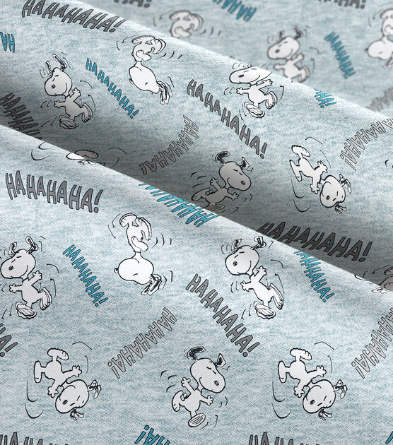 Peanuts Snoopy Laugh Cotton Fabric, , hi-res, image 3