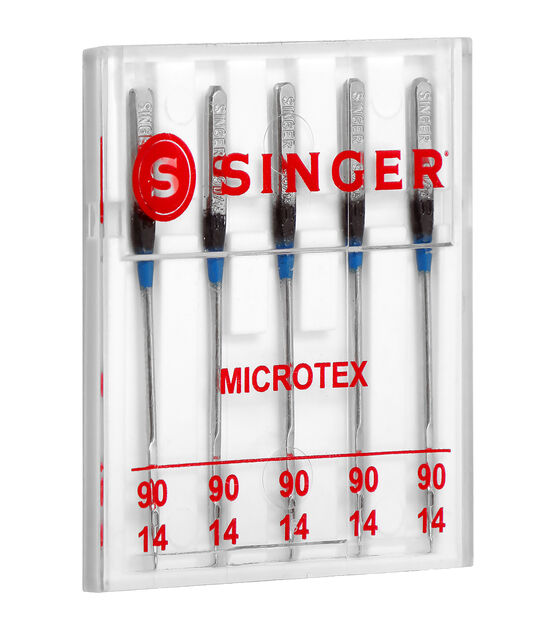 SINGER Universal Microtex Sewing Machine Needles Size 90/14 5ct, , hi-res, image 4