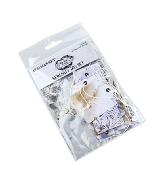 49 And Market Embellishments Tag 18ct